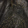 Chaqueta de cuero con tachuelas «Libertas»