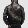 Chaqueta de cuero con tachuelas «Libertas»