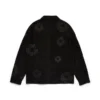 Chaqueta de soldador de ante Cotton Wreath, negra