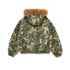 Chaqueta de trabajo con capucha «Birch Camo», verde camuflaje