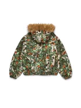 Chaqueta de trabajo con capucha «Birch Camo», verde camuflaje