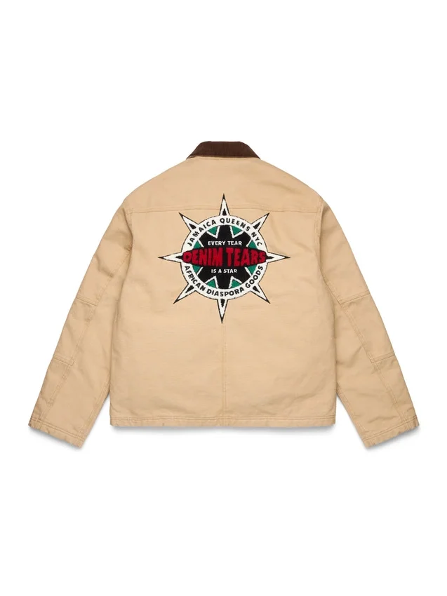 Chaqueta de trabajo «Every Tear Is A Star», color caqui
