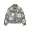 Chaqueta Denim «Cotton Wreath» con lavado sucio