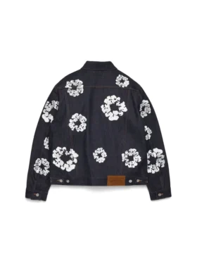 Chaqueta Denim Cotton Wreath con orillo