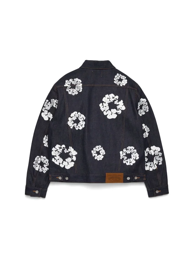 Chaqueta Denim Cotton Wreath con orillo