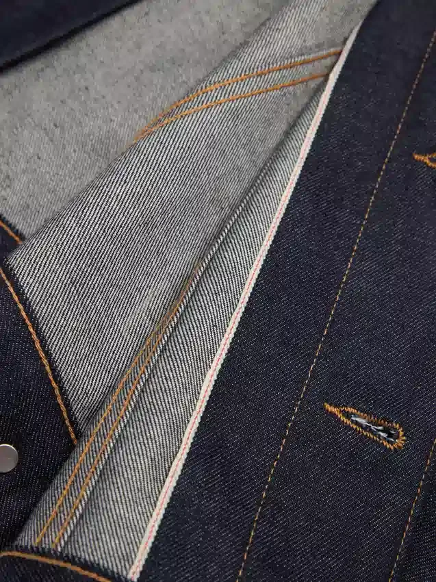 Chaqueta Denim Cotton Wreath con orillo