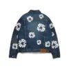 Chaqueta Denim de algodón con Cotton Wreath, lavado oscuro