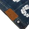 Chaqueta Denim de algodón con Cotton Wreath, lavado oscuro