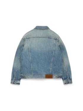 Chaqueta Denim de lavado claro