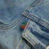 Chaqueta Denim de lavado claro