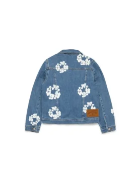 Chaqueta Denim infantil «Cotton Wreath» en índigo claro