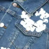 Chaqueta Denim infantil «Cotton Wreath» en índigo claro