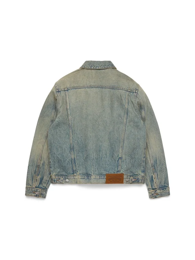 Chaqueta Denim lavado sucio