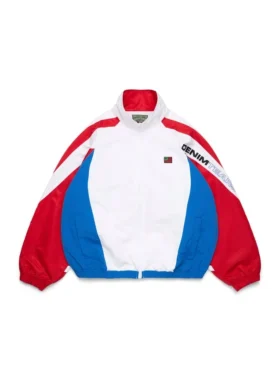 Chaqueta deportiva «Cuba Stripe» roja/blanca/azul