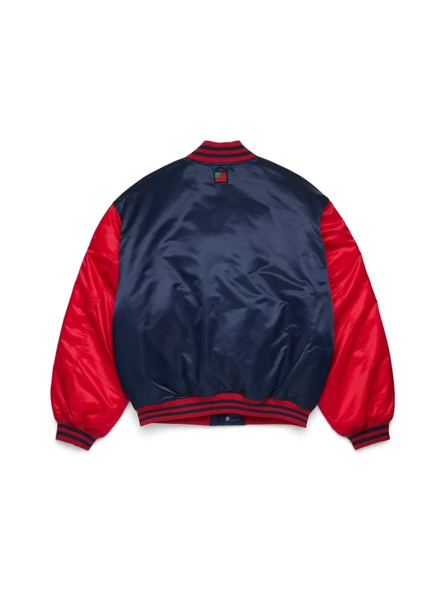 Chaqueta deportiva de béisbol DT azul marino