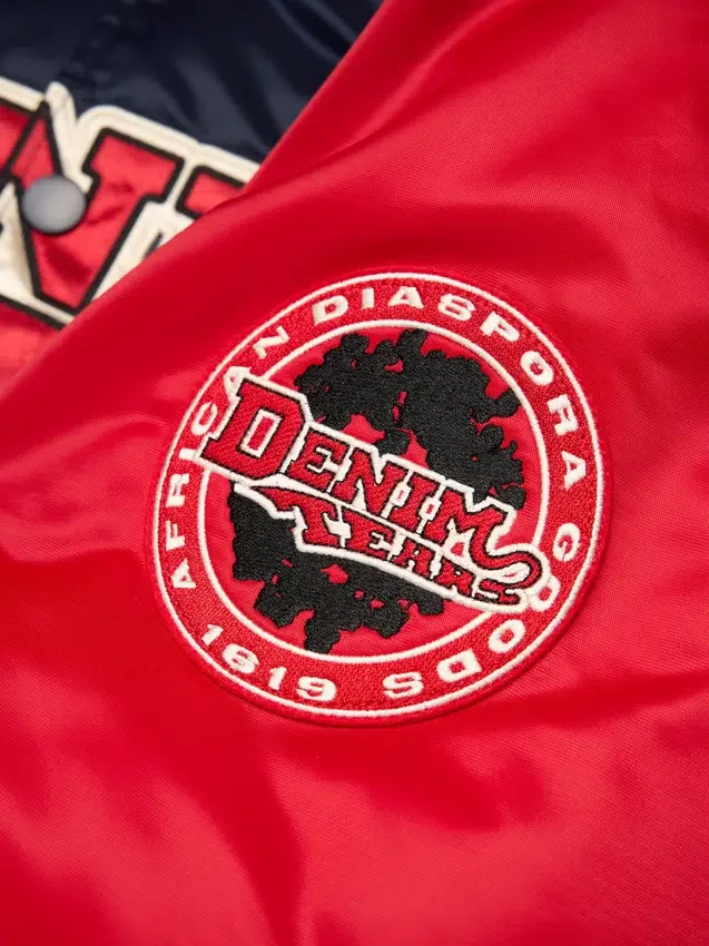 Chaqueta deportiva de béisbol DT azul marino
