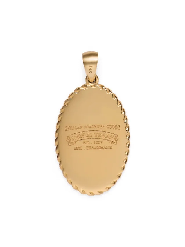 Colgante de Jesús negro