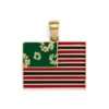 Colgante con la bandera panafricana