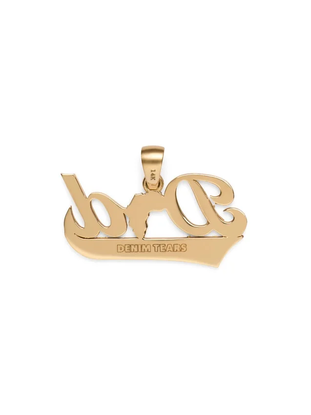 Colgante «Dad» de oro
