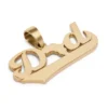 Colgante «Dad» de oro