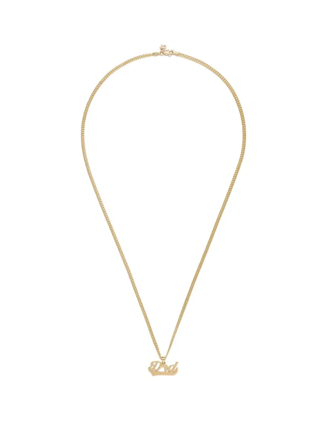 Colgante «Dad» de oro