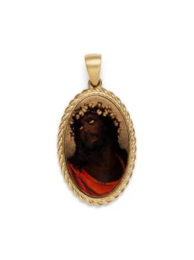 Colgante de Jesús negro