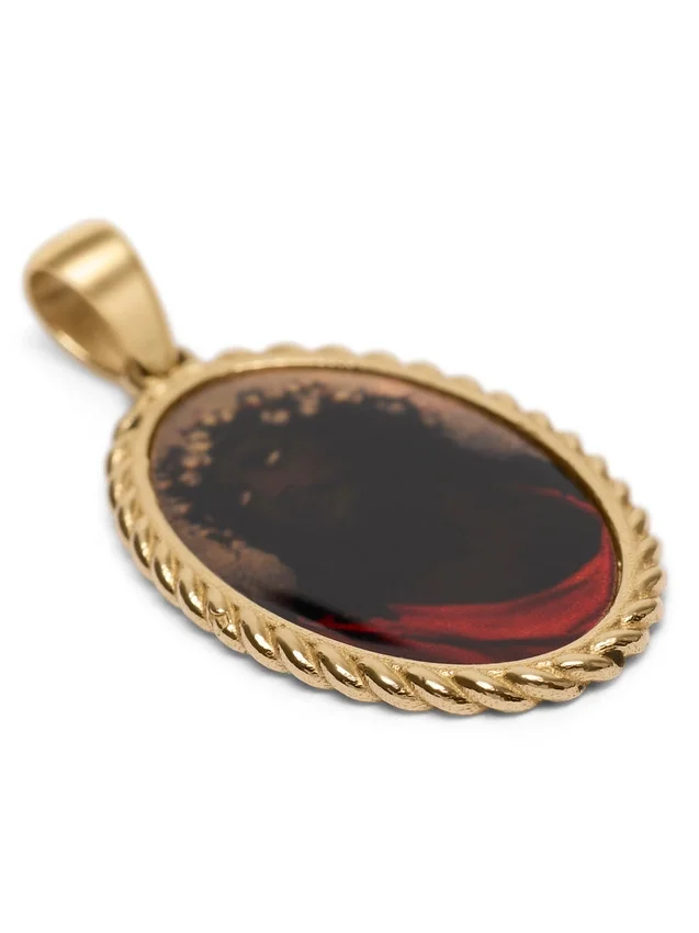 Colgante de Jesús negro