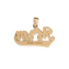 Colgante «Mom» de oro
