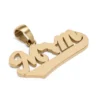 Colgante «Mom» de oro