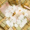 Cotton Wreath cargo short Madras