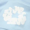 Cotton Wreath Hoodie azul claro