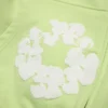 Cotton Wreath Hoodie con capucha y cremallera en color menta