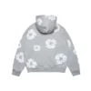 Cotton Wreath Hoodie en gris