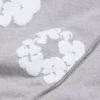Cotton Wreath Hoodie en gris