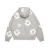 Cotton Wreath Hoodie gris