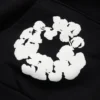Cotton Wreath Hoodie negra