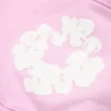 Cotton Wreath Hoodie rosa empolvado
