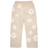 Cotton Wreath Sweatpant, color crema