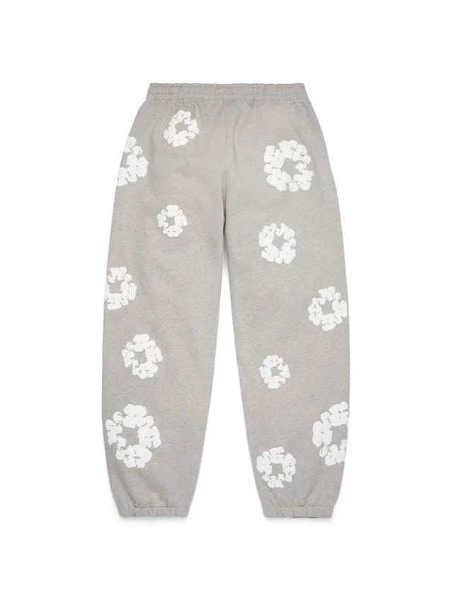 Cotton Wreath Sweatpant gris