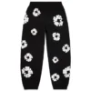 Cotton Wreath Sweatpant negro