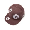 Gorra ajustada de lona «Cotton Wreath» New Era 59FIFTY, color marrón