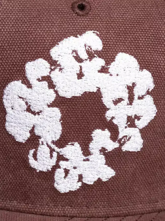 Gorra ajustada de lona «Cotton Wreath» New Era 59FIFTY, color marrón