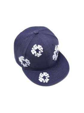 Gorra ajustada de lona «Cotton Wreath» New Era 59FIFTY, color índigo