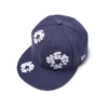 Gorra ajustada de lona «Cotton Wreath» New Era 59FIFTY, color índigo