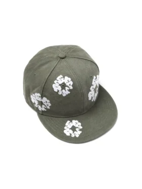 Gorra ajustada de lona «Cotton Wreath» New Era 59FIFTY, color oliva