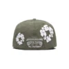 Gorra ajustada de lona «Cotton Wreath» New Era 59FIFTY, color oliva
