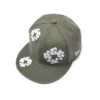 Gorra ajustada de lona «Cotton Wreath» New Era 59FIFTY, color oliva