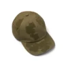 Gorra «Cotton Wreath» con estampado flocado, color beige