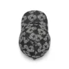 Gorra de Denim «Jacquard Wreath» en negro lavado