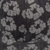 Gorra de Denim «Jacquard Wreath» en negro lavado